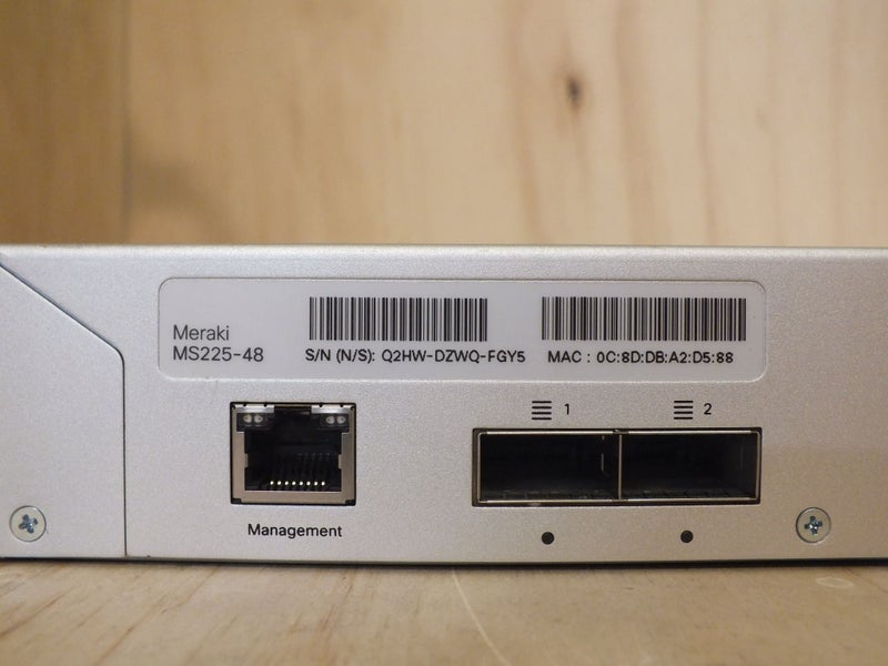 CISCO MERAKI MS225-48 CLOUD MANAGED SWITCH Carousel 4