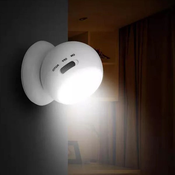 USB Rechargeable 360o Motion Sensor Activated Portable Night Light Carousel 14