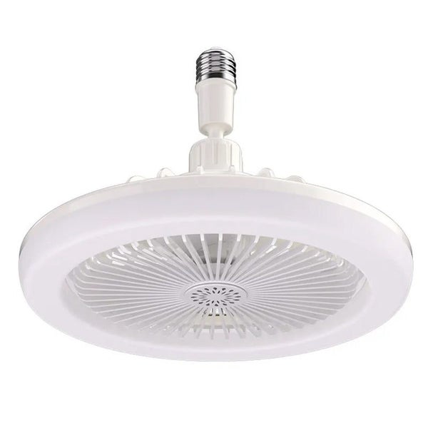 2 in 1 Ceiling Fan and E27 LED Light with Remote Control Carousel 1