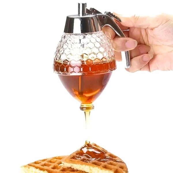 Decorative 200ml Syrup Honey Dispenser Container Carousel 1