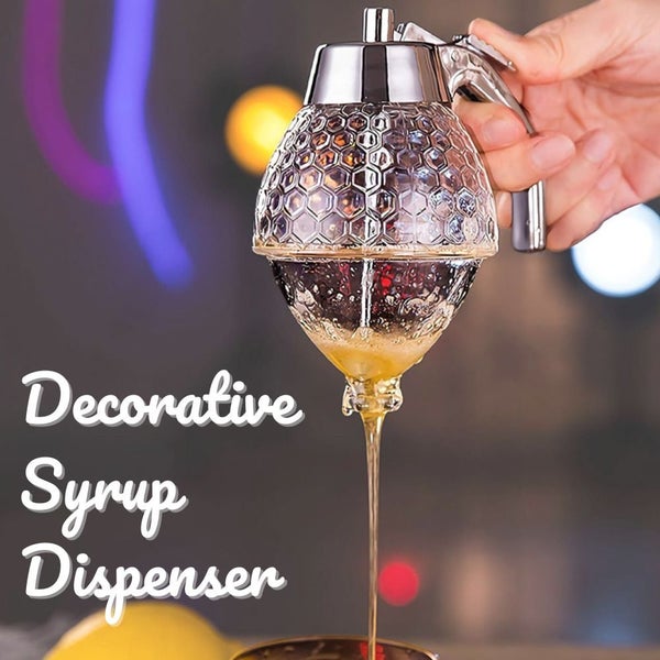 Decorative 200ml Syrup Honey Dispenser Container Carousel 2