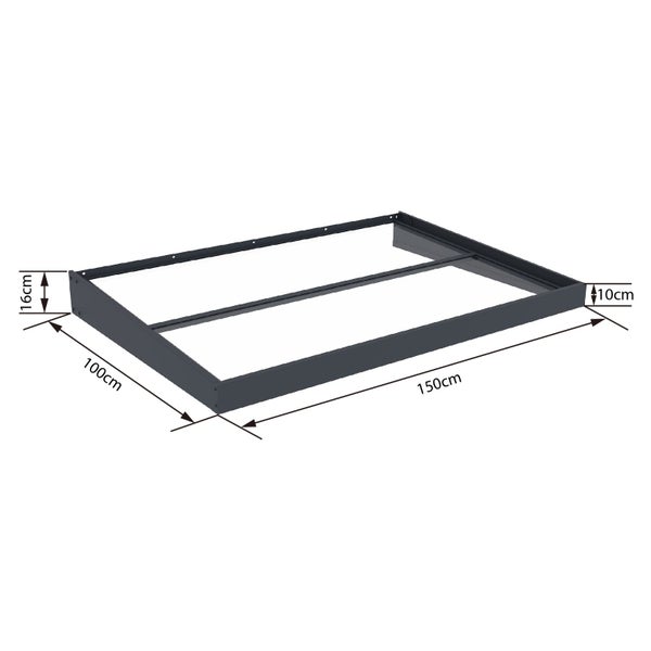 Premium Outdoor Awning 2.5mm Solid PC with Metal Frame-100x150cm Carousel 4