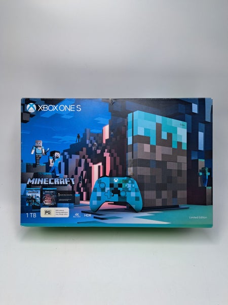 * 1TB Xbox One S Minecraft Limited Edition Console BOXED* Carousel 1