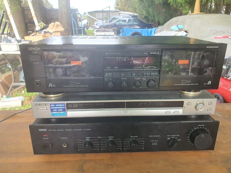 Denon twin cassette, DRW-750 Carousel 2