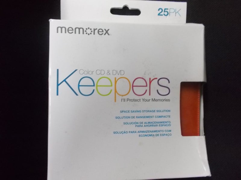 Memorex - Colour CD & DVD Keepers (22) Carousel 1