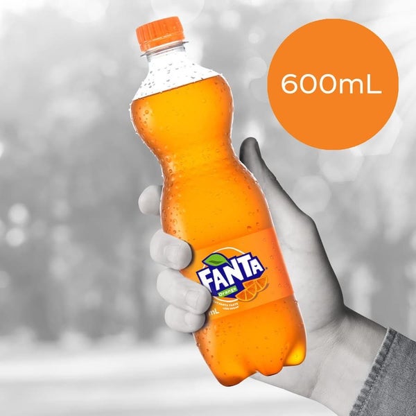 Fanta Soft Drink Orange Btl 600mL Carousel 7