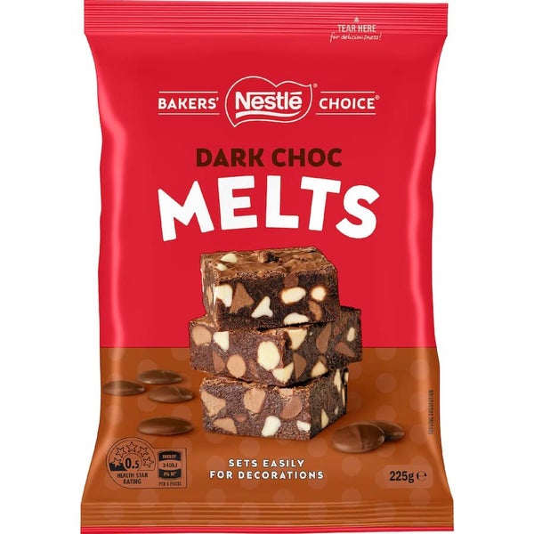 Nestle Bakers Choice Dark Chocolate Melts 225g Carousel 1