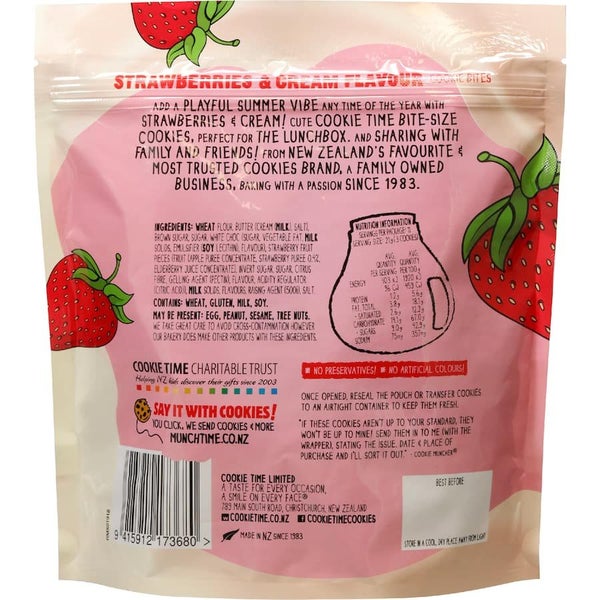 Cookie Time Cookies Bites Strawberries & Cream 250g Carousel 2