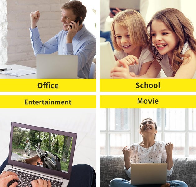 USB 3.0 Type-C HUB 6 Port Powered Adapter High Speed SpLitter for Macbook pro Carousel 9