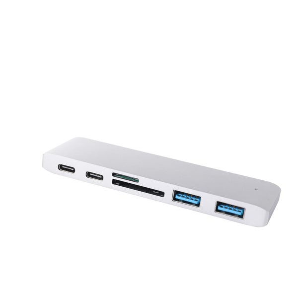 USB 3.0 Type-C HUB 6 Port Powered Adapter High Speed SpLitter for Macbook pro Carousel 1