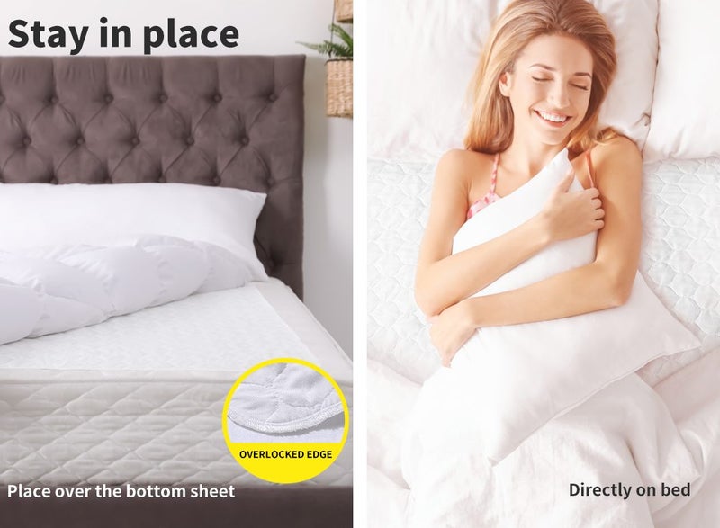 2x Bed Pad Waterproof Bed Protector Absorbent Incontinence Underpad Washable Carousel 9