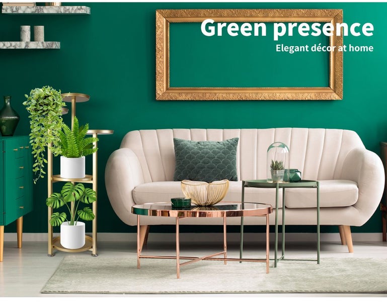 Levede Plant Stand Outdoor Indoor Flower Pots Rack Garden Shelf Home Decor 100cm Carousel 2