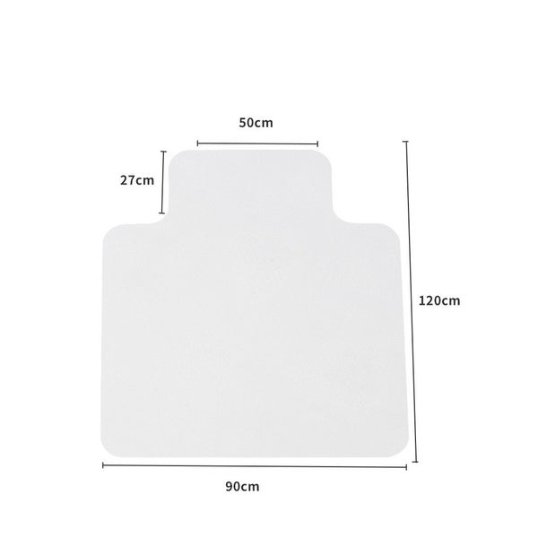 Marlow Chair Mat Carpet Hard Floor Protectors PVC Home Office Room Mats 120X90 Carousel 10