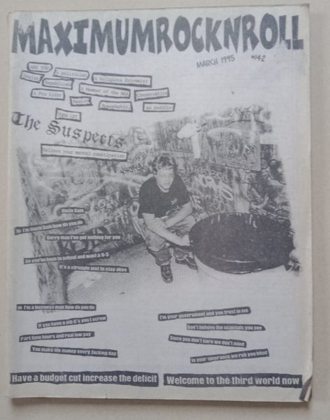 Vintage Maximum Rock N Roll Fanzines x 5 .DIY (Last Lot) Carousel 6