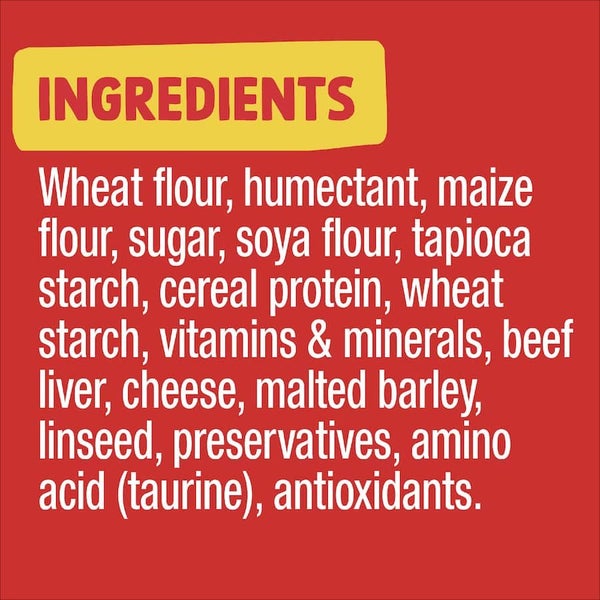 Schmackos Cheesy Nibbles Dog Treats Training Bites Cheese & Beef 140g Carousel 5