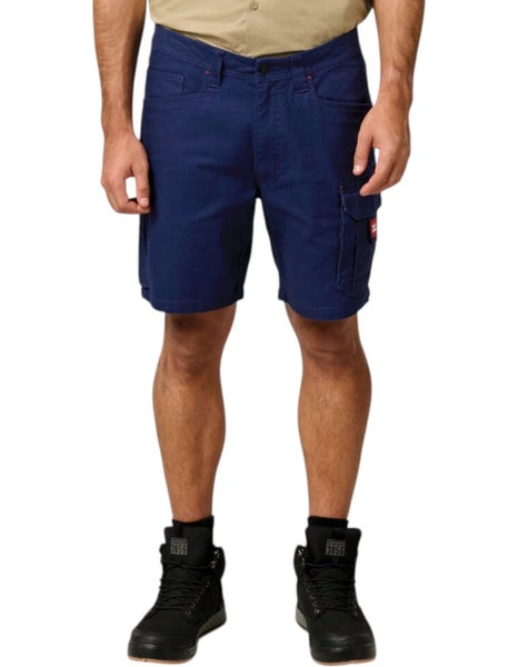 Mens Hard Yakka Legends Cargo Short Work Wear Navy Y05066 Carousel 1