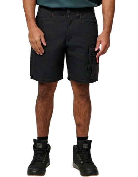 Mens Hard Yakka Legends Cargo Short Work Wear Black Y05066 Carousel 1