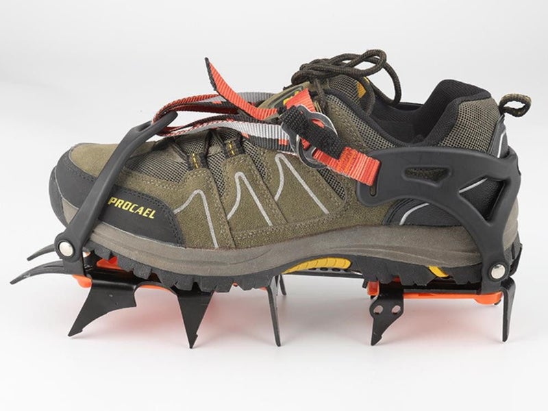 12 Teeth Ice Crampon, Anti-Slip Ice Gripper Shoe, Snow Climbing Crampon, Anti-Sl Carousel 8