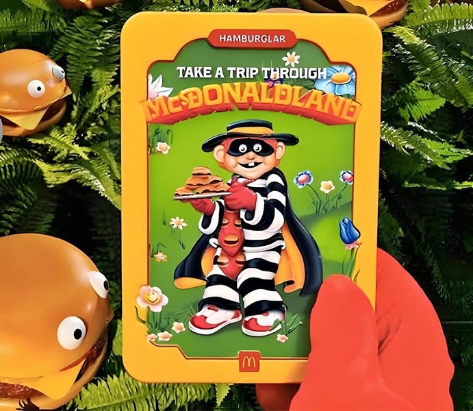 * BRAND NEW * Mcdonaldland Happy Meal Toy/ Souvenir 2025 - Hamburglar Carousel 1