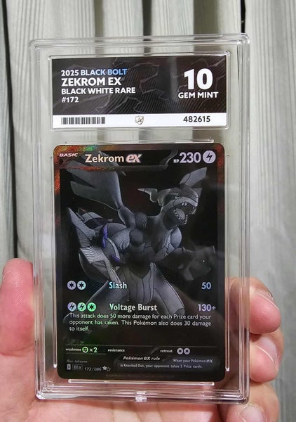 ACE 10 Zekrom EX - Black Bolt **$1 RESERVE** Carousel 1