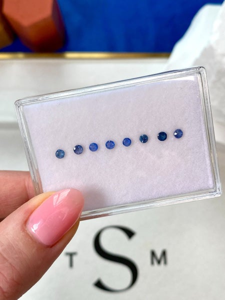 $1 RES ~ $800 Buy Now * 0.80ct Blue Sapphire Layout Carousel 1