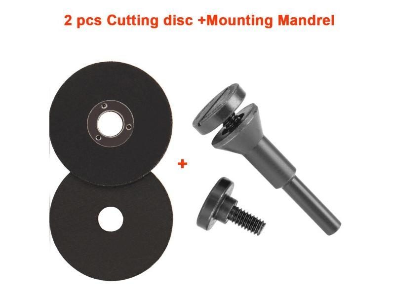 2-10pcs 50mm Metal Cutting Disc Mini Resin Grinding Wheel Saw Blade Angle Carousel 1