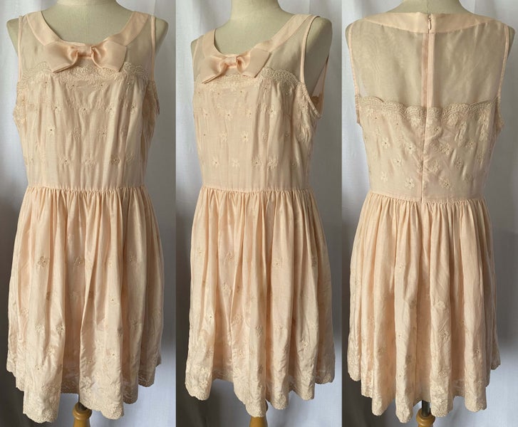 DESIGNER *ALANNAH HILL* "FLY HIM TO THE MOON FROCK" LUXE DRESS (12) Carousel 1
