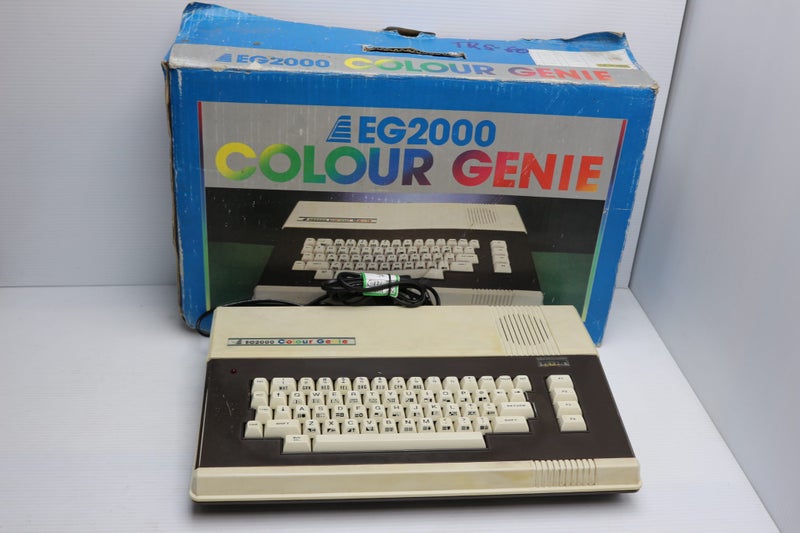 RARE! EACA EG2000 Colour Genie - WORKING, Original Retail Box *Charity*63718579433729110
