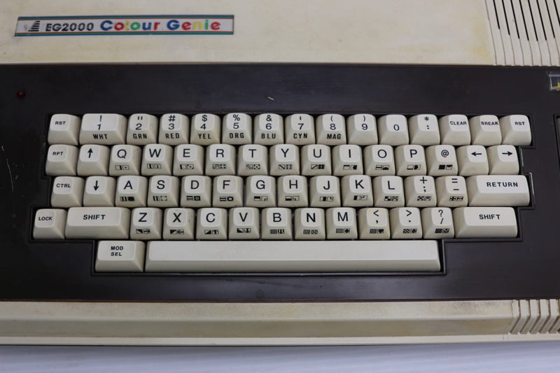 RARE! EACA EG2000 Colour Genie - WORKING, Original Retail Box *Charity*63718579433729112