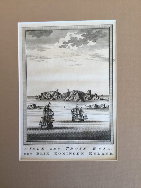 Three Kings Islands. Abel Tasman. Original. 1758 Carousel 1