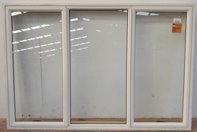 Off White Aluminium Twin Awning Window H1200 x W1800 DR14212 Carousel 1