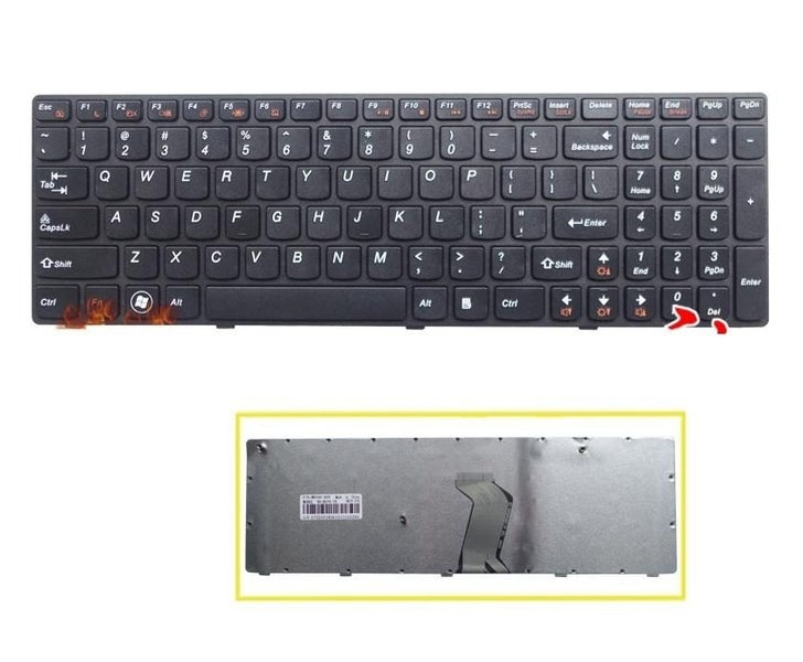 LENOVO V570 V570C V575 Z570 Z575 V580C B570G B575 B575A B575E B590 B590A K/B Carousel 1