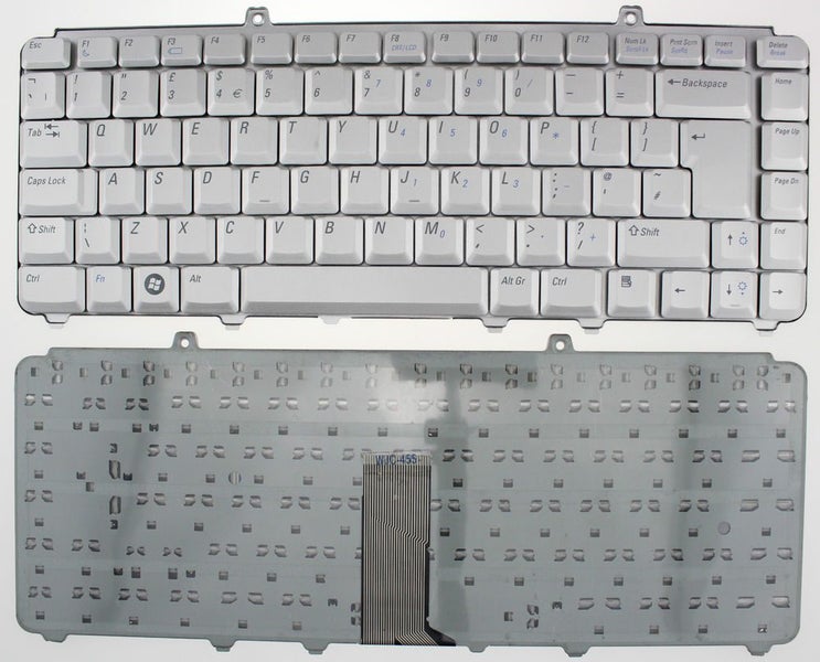 DELL XPS M1330 M1530 1420 1520 1525 1545 1400 1500 K/B SILVER Carousel 1
