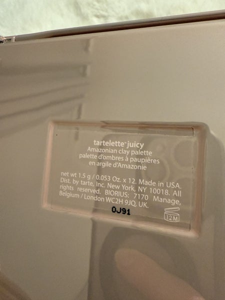 *NEW* Tarte Tartelette Juicy Eyeshadow Palette Carousel 5