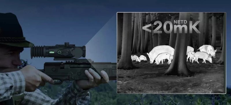 oneleaf.ai Mars MT1000LRF 640x512(60Hz) Thermal Imaging Riflescope63709503509121111