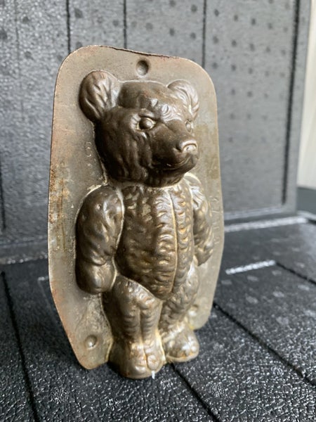 Antique Teddy Bear German Anton Reiche Chocolate Mould - Rare! Carousel 2