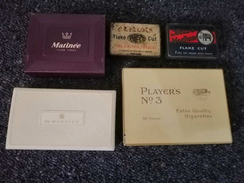 Cigarette Tins x 5 Carousel 1