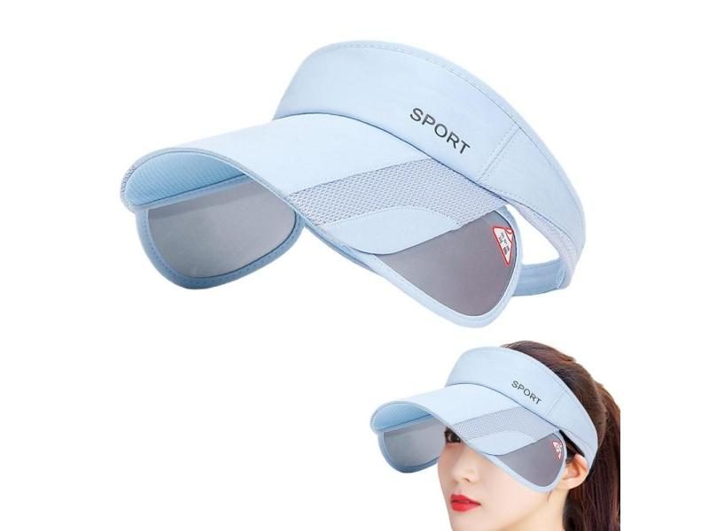 Sun Visor Hat Summer Ladies Cycling Sunshade Outdoor Protective Hats Woman Carousel 1