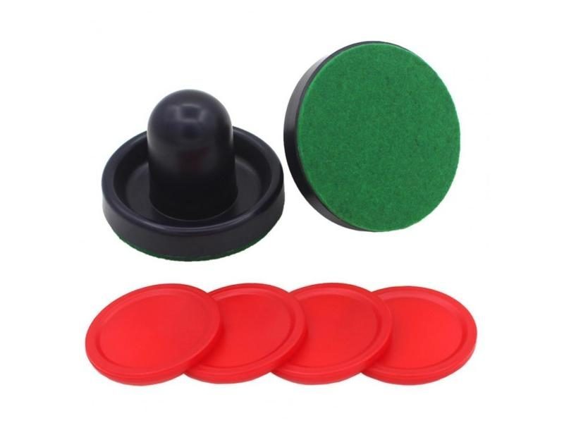 Plastic Air Hockey Set Lightweight Anti Rust Anti-deformation Hockey Puck Set Carousel 1