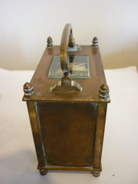TASMANIAN PROVENANCE CARRIAGE CLOCK Carousel 7