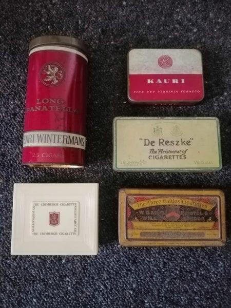 Cigarette Tins x 5 Carousel 1