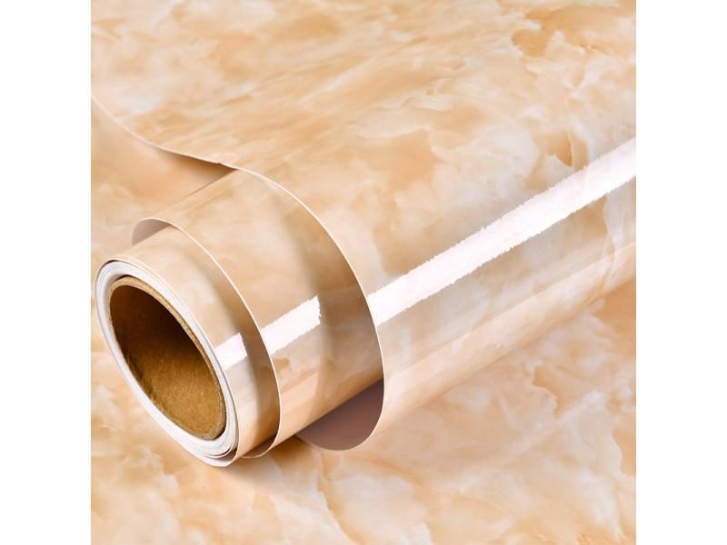 5M/10M Waterproof Wallpaper Living Room Furniture Desktop Marble Wall Covering Carousel 1