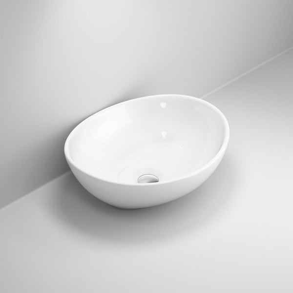 BASIN GLOSS WHITE ROUND 360MM Carousel 2