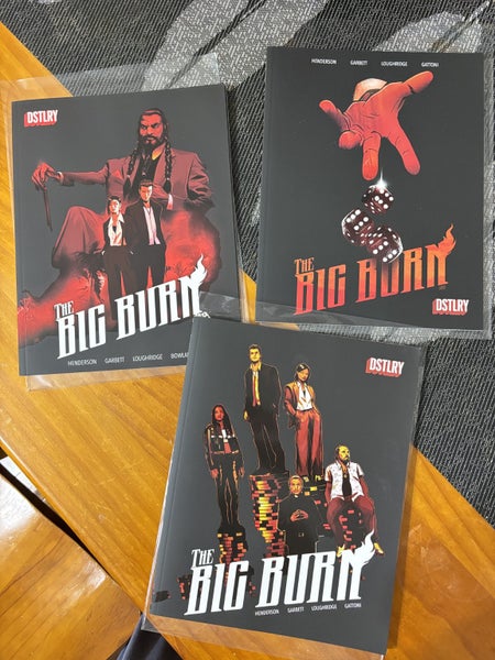 BIG BURN (Complete premium format series). Starts at @$1 Carousel 2