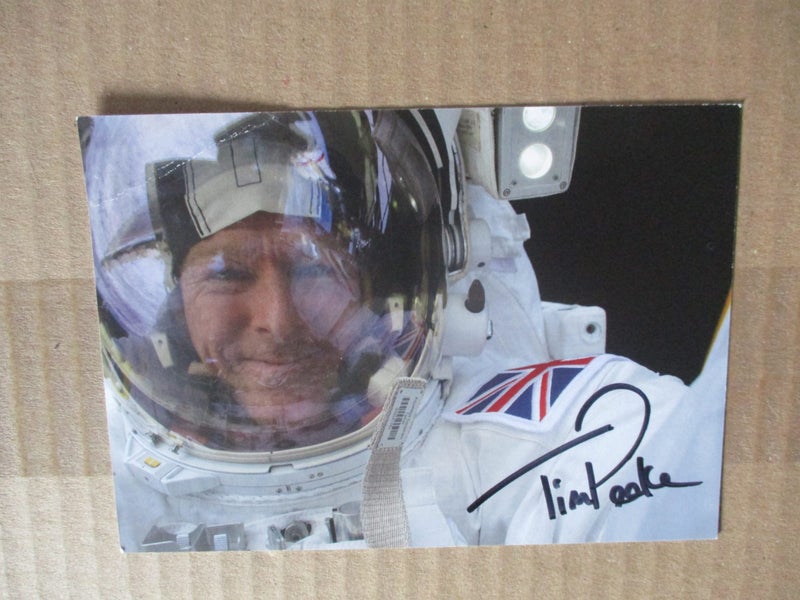 Tim Peake "Astronaut" signed Photograph Carousel 1