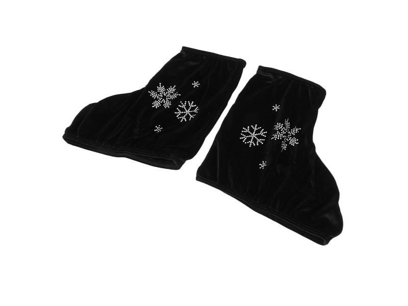 1 Pair Velvet Figure Ice Skate Boot Covers Protector Shoes Protector For Carousel 1