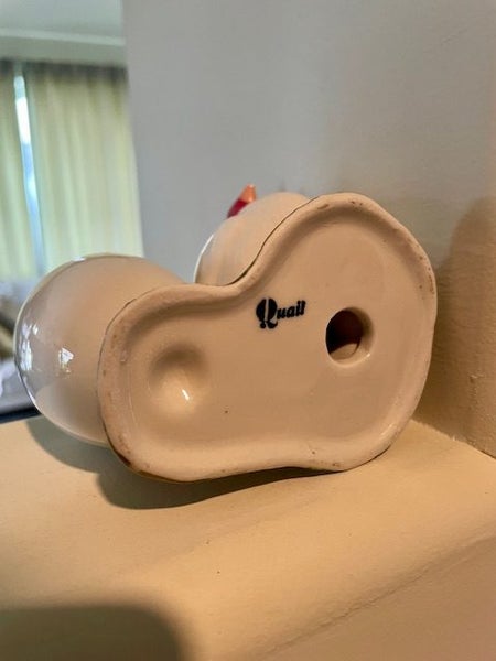 A fabulous UNUSED QUAIL brand Chookie Egg cup Carousel 4