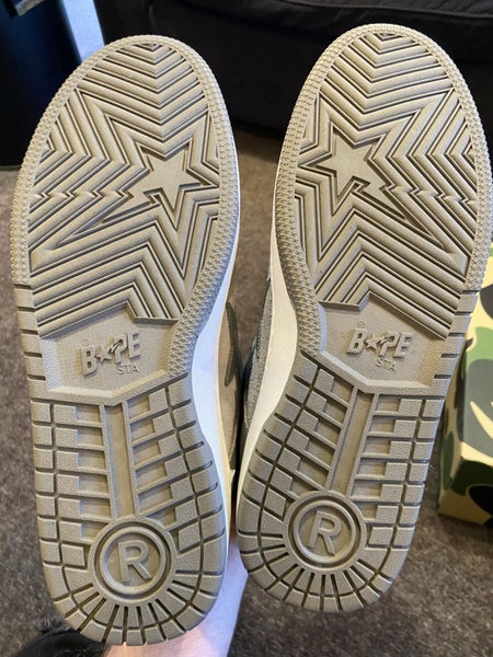 Bape SK8 Sta Grey Turquoise (US9.5) Carousel 4