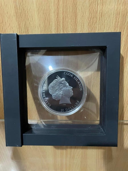 Moon Landing Apollo 11 50th Anniversary 3 Oz Silver Coin 20$ Cook Islands 2019 Carousel 5