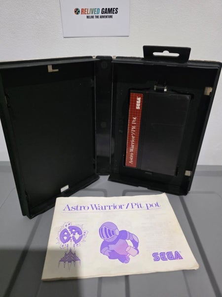 Astro Warrior / Pit Pot Sega Master System Carousel 2